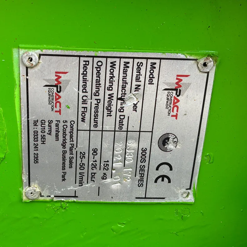 3T Attachment Breaker Impact IB300S 2021